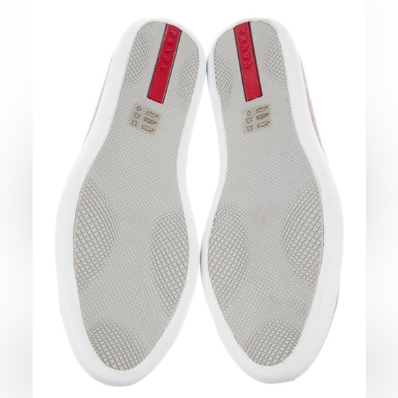 🩷Prada pink suede sneakers. Size 9.5🩷 - Picture 5 of 6